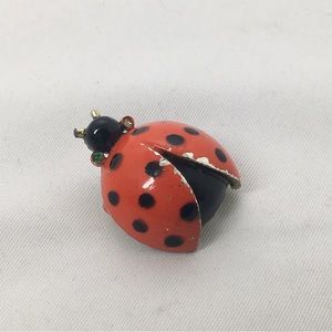 Nemo, Vintage Small Ladybug Brooch
